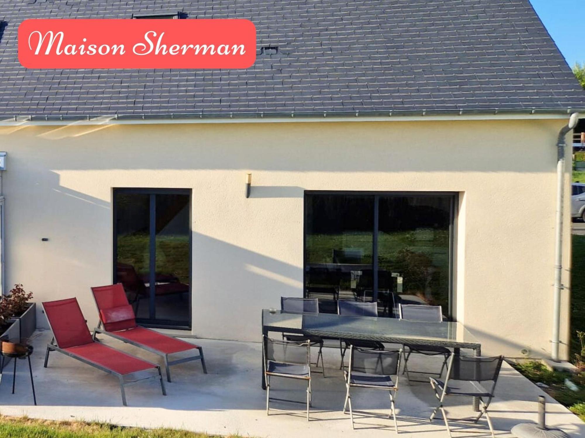 Maison Scherman Bord de Mer Saint-Côme-de-Fresné Rom bilde